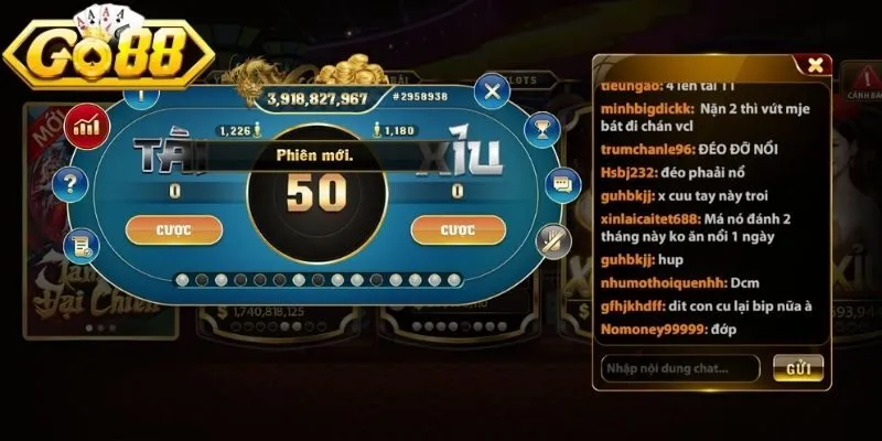 Tài xỉu Go88 là game chơi hấp dẫn