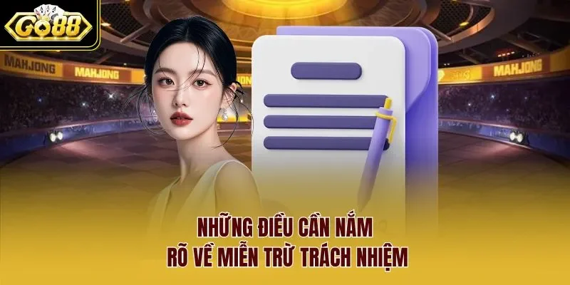 miễn trừ trách nhiệm 1 Sunwin Những điều cần nắm rõ về miễn trừ trách nhiệm